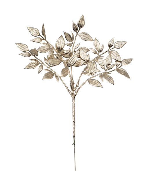 Metallic Fern Pick - Champagne (30cm long)