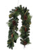 Magnolia and Pinecone Garland - Green & Brown (182cm long)