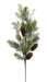 Mixed Pine Spray with Cones - Green/Brown (64cm long)