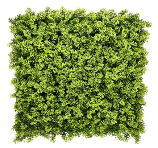 Artificial Mossed Foliage Tile - Green (1mx1m)