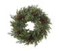 Old Forest Cedar Wreath with Berries & Cones - Natural (60cm diameter)