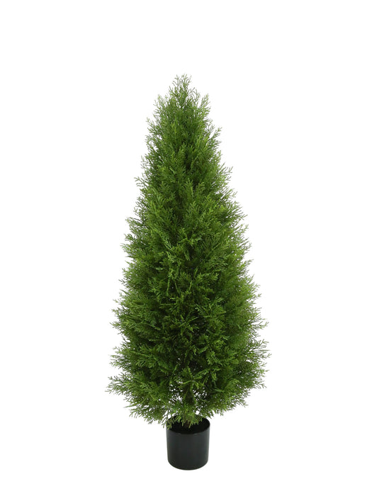 150cm Potted Cypress Tree - Green (UV Protected, 150cm long)