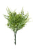 Artificial Plastic Mixed Fern Bush - Green (UV Protected, 30cm long)