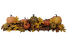 Pumpkin and Foliage Table Centre - Natural (85cm x 35cm)