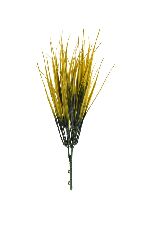 Artificial Plastic Pine Grass Bush - Green (UV Protected, 30cm long)