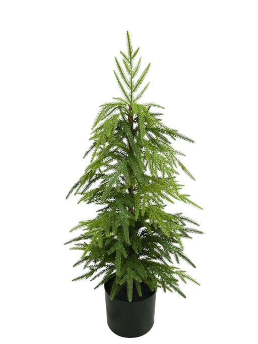 78cm Potted Pine Tree - Green (78cm long)