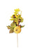Velvet Pumpkin Spray - Green/Brown (45cm long)