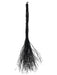 100cm Rattan Broomstick - Black (100cm long)