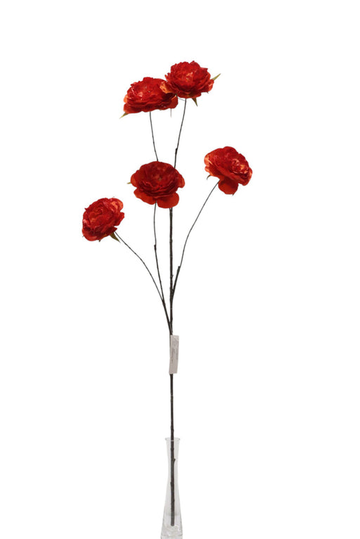 Large Rose Spray - Orange (112cm long)