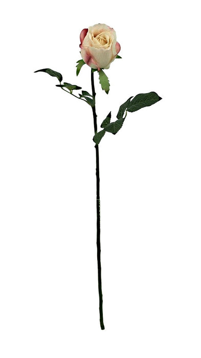 Artificial Rose Stem – Pale Pink (67cm long)