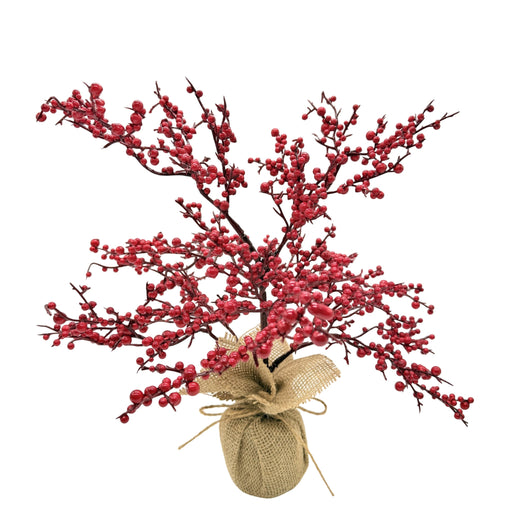 Red Berry Tree - Red (40cm long)