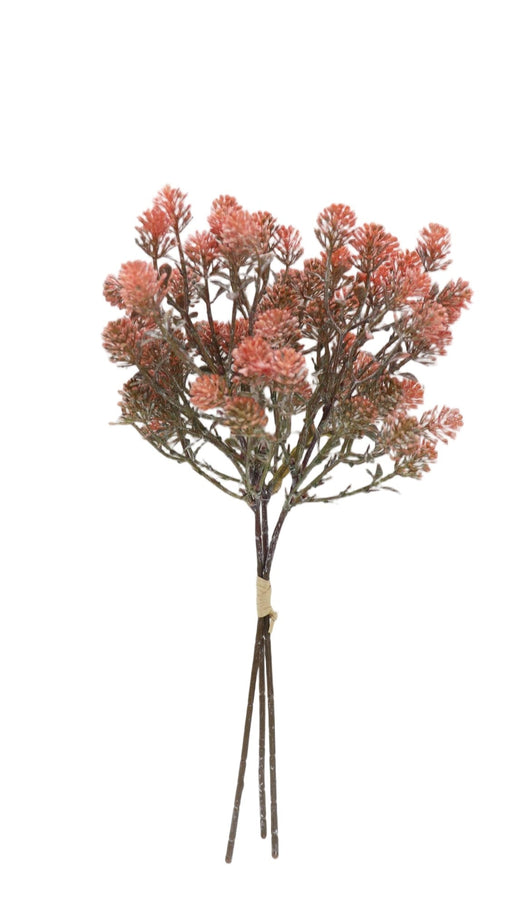 38cm Sedum Bundle - Pink (38cm long with 3 stems)