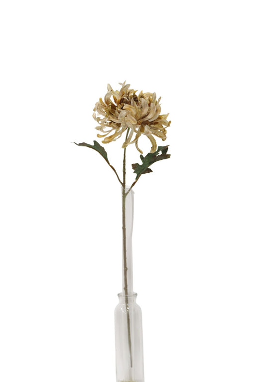 50cm Single Chrysanthemum - Brown Mix (50cm long, 16cm diameter)