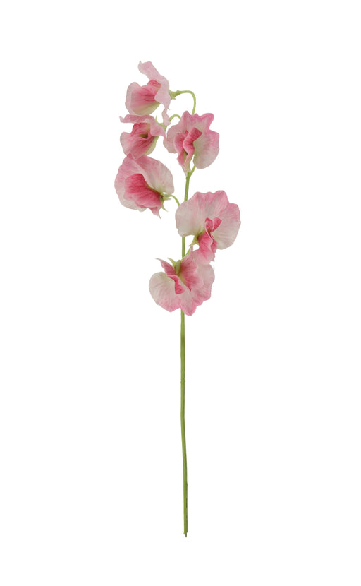 Sweet Pea Spray - Pink (42cm long)