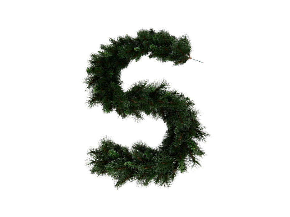 Super Tuscan Garland- Green (275cm long, 150 tips)