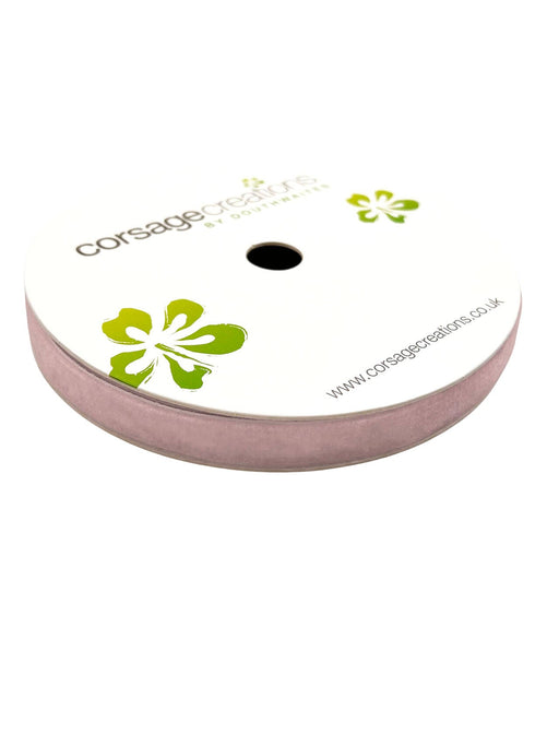 12mm Velvet Ribbon - Pale Pink (12mm x 10m)