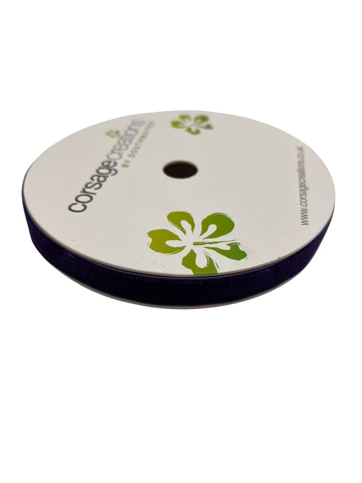 12mm Velvet Ribbon - Purple (12mm x 10m)