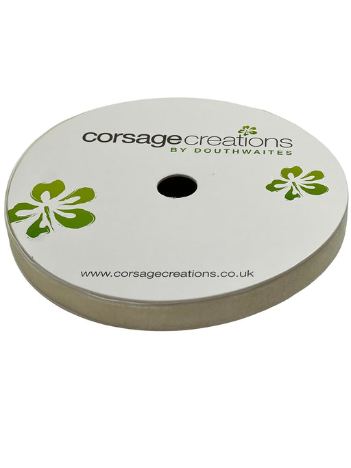 12mm Velvet Ribbon - Cream (12mm x 10m)