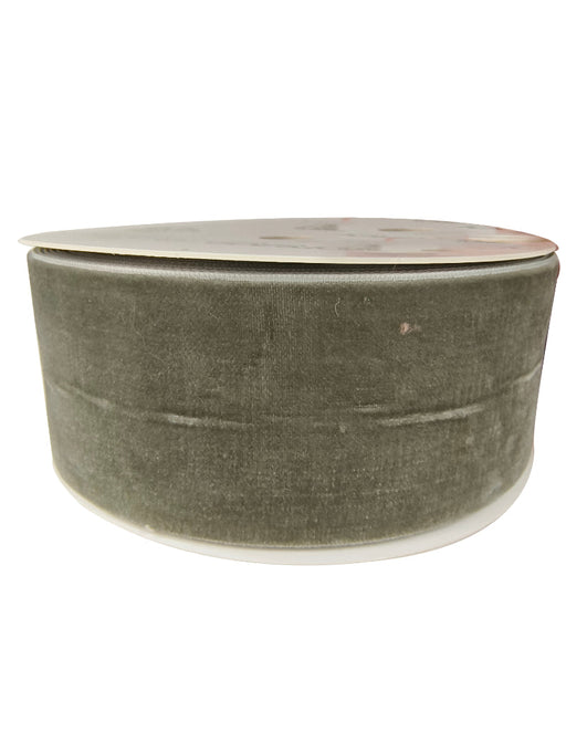 50mm Velvet Ribbon - Sage Green (50mm x 10m)