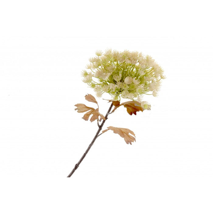 Artificial Cow Parsley Spray - Cream/Green (70cm long, 20cm diameter)