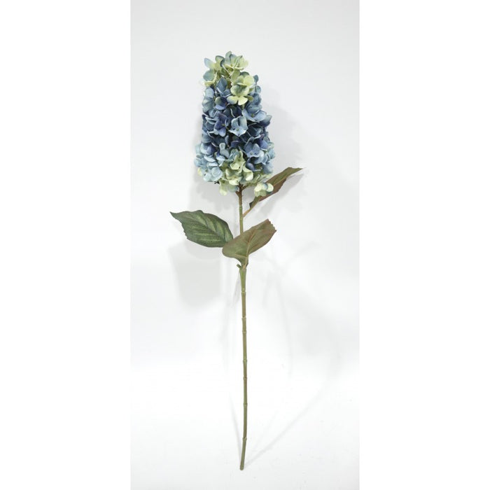 Artificial Panicled Hydrangea Stem - Blue (75cm long)