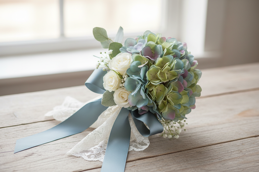 Single Hydrangea - Blue/Turquoise