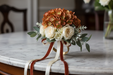 Single Hydrangea - Burnt Orange