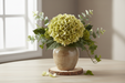 Single Hydrangea - Light Olive Green