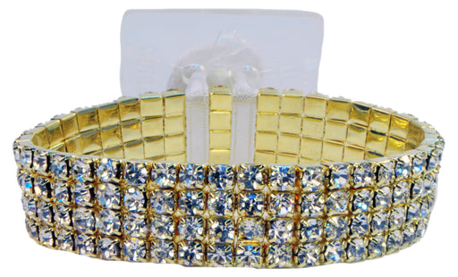 Rock Candy Corsage Bracelet - Gold