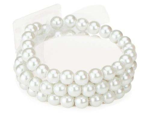 Avery Corsage Bracelet - White