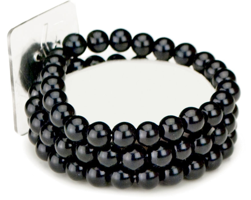 Avery Corsage Bracelet - Black