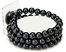 Avery Corsage Bracelet - Black