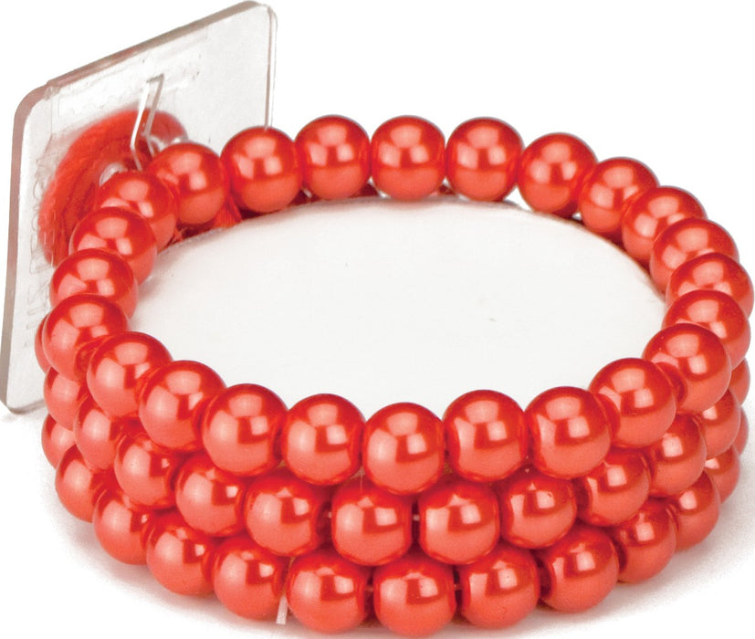 Avery Corsage Bracelet - Red