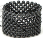 Classic Black Corsage Bracelet