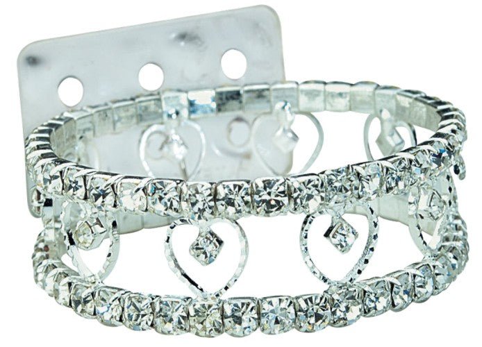 Cupid Corsage Bracelet - Silver