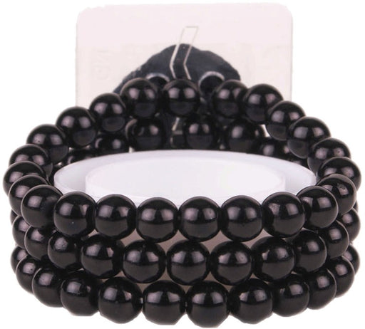 Delicate Kid's Corsage Bracelet - Black (6cm diameter)