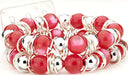 Gum Drops Red Corsage Bracelet