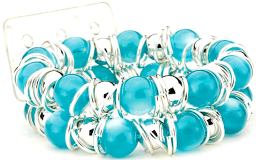 Gum Drops Turquoise Corsage Bracelet