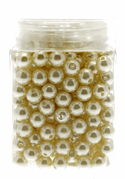 10mm Pearl - Cream (150g, Approx 360 Pcs Per Pk)