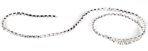 Wired Dazzle Line (5mm Rhinestones x 60cm long) - Silver