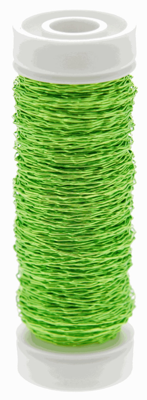 Bullion Wire - Lime Green (0.3mm x 25g)