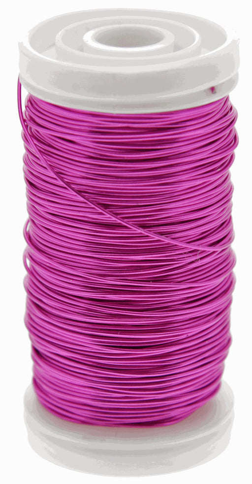 Metallic Wire - Hot Pink (0.5mm x 100g)