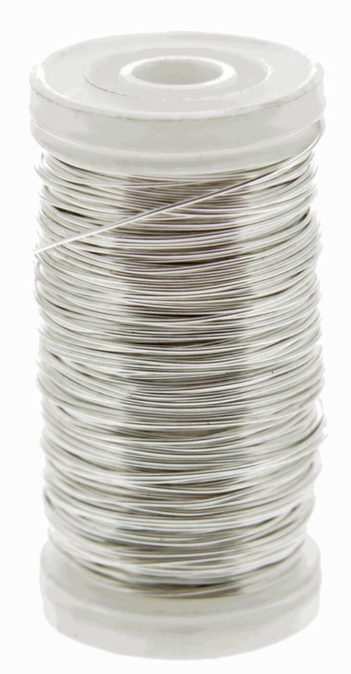 Metallic Wire - Silver (0.5mm x 100g)