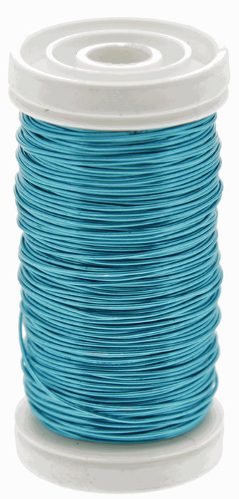 Metallic Wire - Turquoise (0.5mm x 100g)