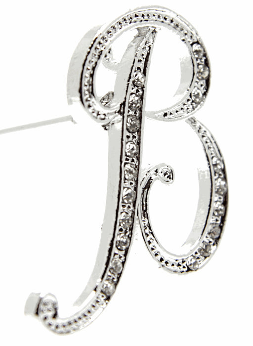 Monogram Letters B - Silver