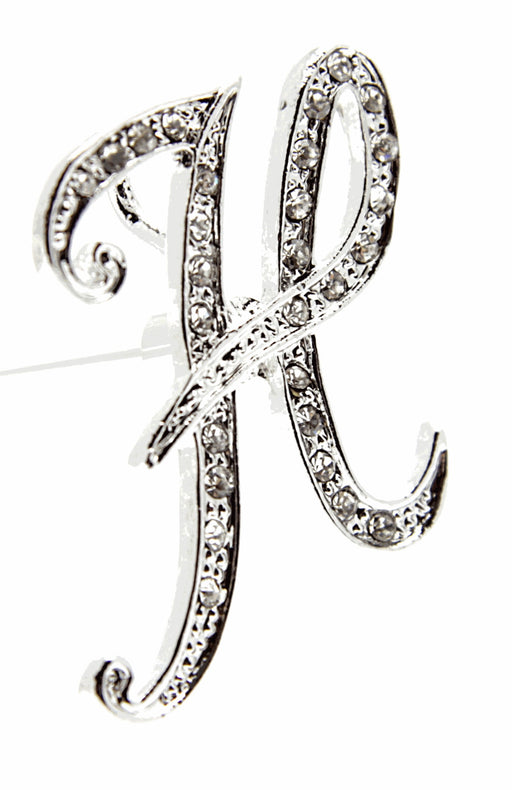 Monogram Letters H - Silver