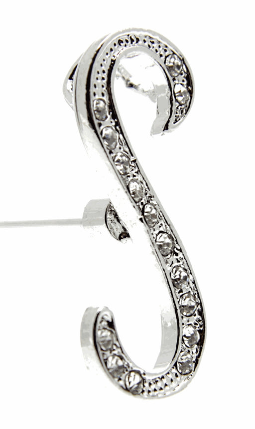 Monogram Letters S - Silver