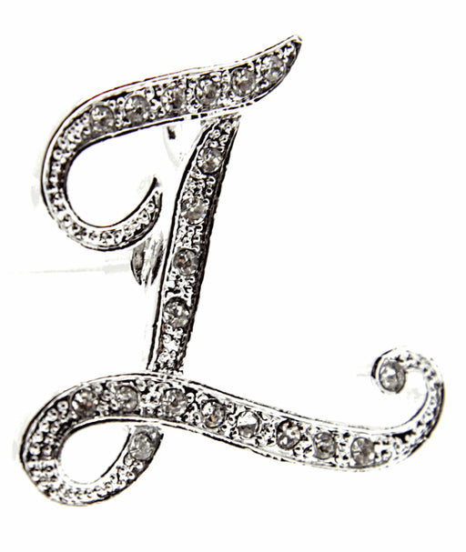 Monogram Letters Z - Silver