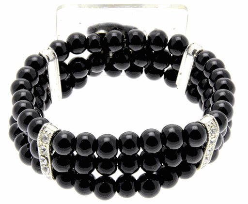 Empress Black Corsage Bracelet