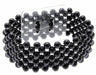 Narrow Classic Corsage Bracelet - Black